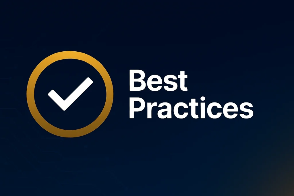 Best Practices