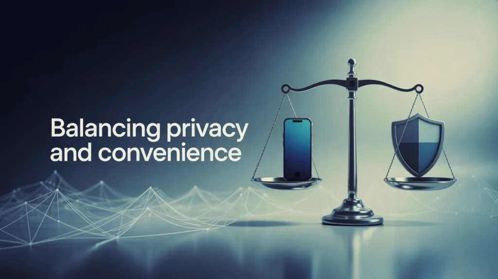 Balancing Privacy and Convenience