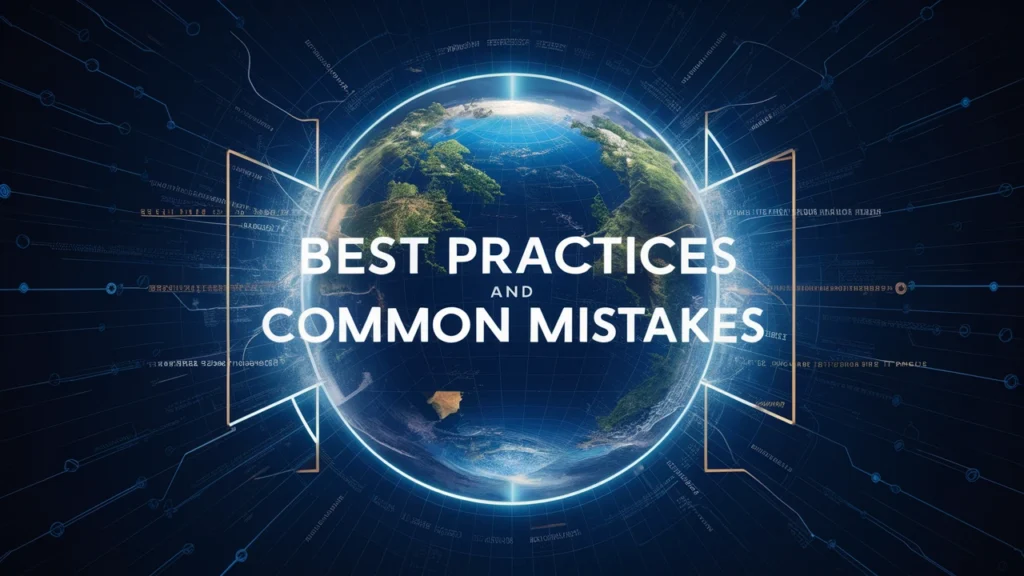 Best Practices and Common Mistakes