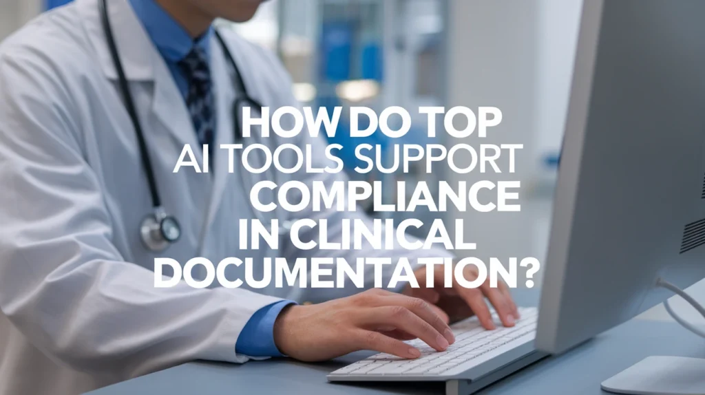 How Do Top AI Tools Support Compliance in Clinical Documentation?