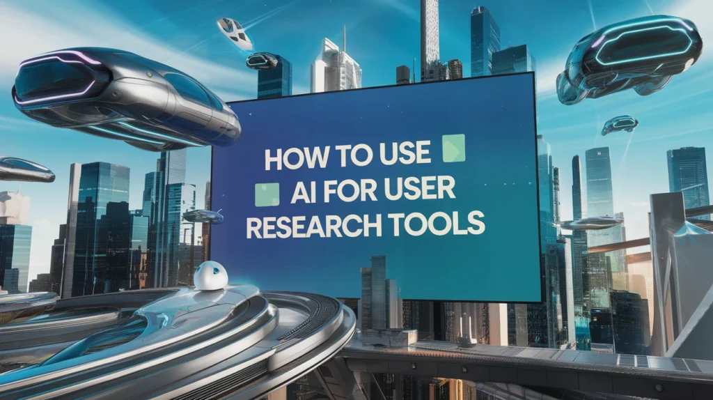How to Use AI for User Research Tools