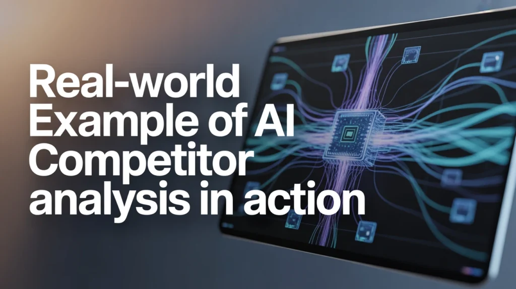 Real-World Example of AI Competitor Analysis in Action