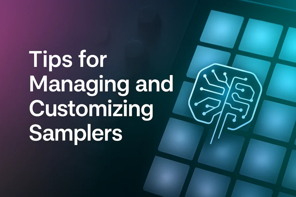 Tips for Managing and Customizing Samplers