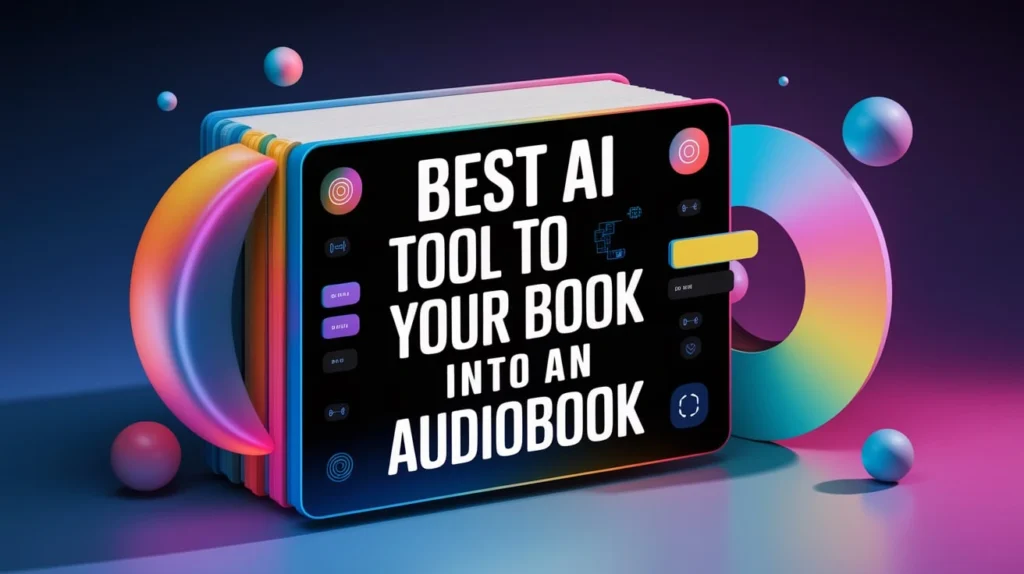 Best AI Tool to Turn Your Book Into an Audiobook