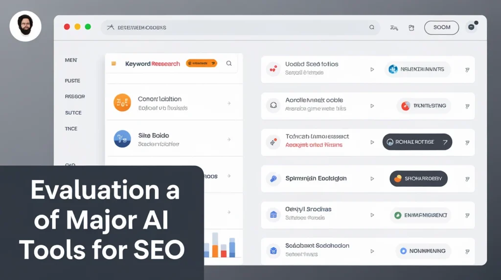 Evaluation of Major AI Tools for SEO