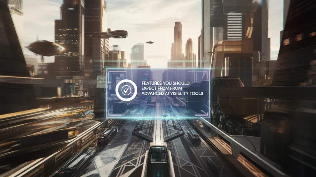 Features You Should Expect From Advanced AI Visibility Tools