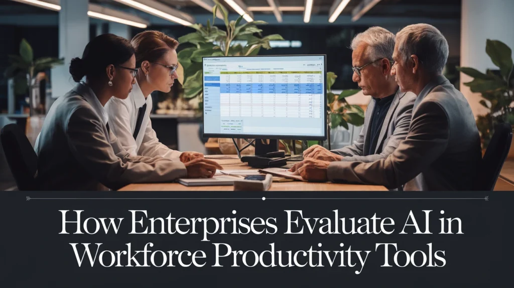 How Enterprises Evaluate AI in Workforce Productivity Tools