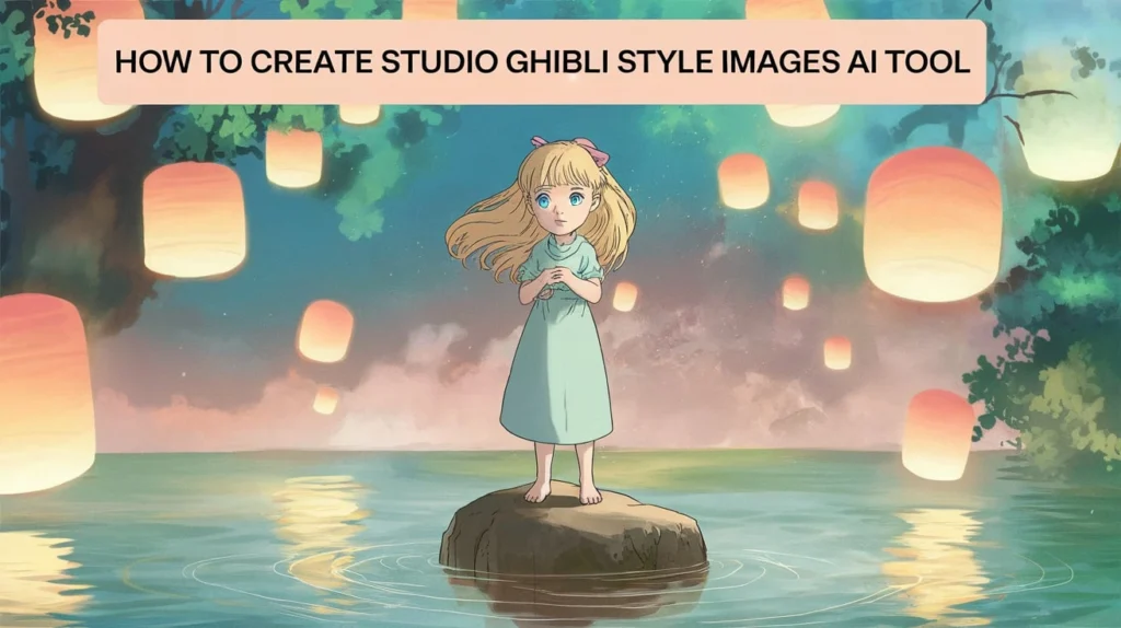 How to Create Studio Ghibli Style Images AI Tool