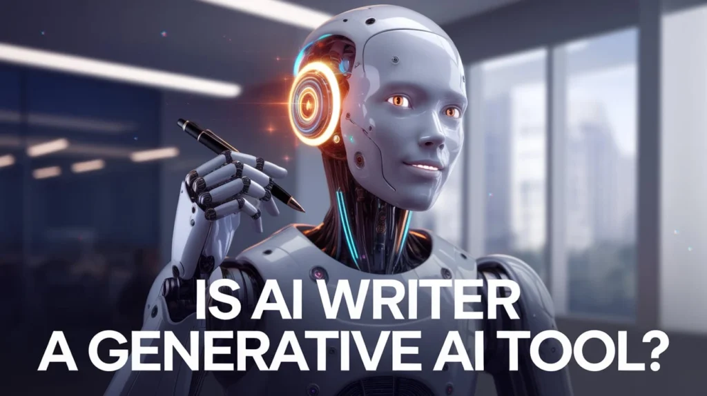 Is AI Writer a Generative AI Tool?