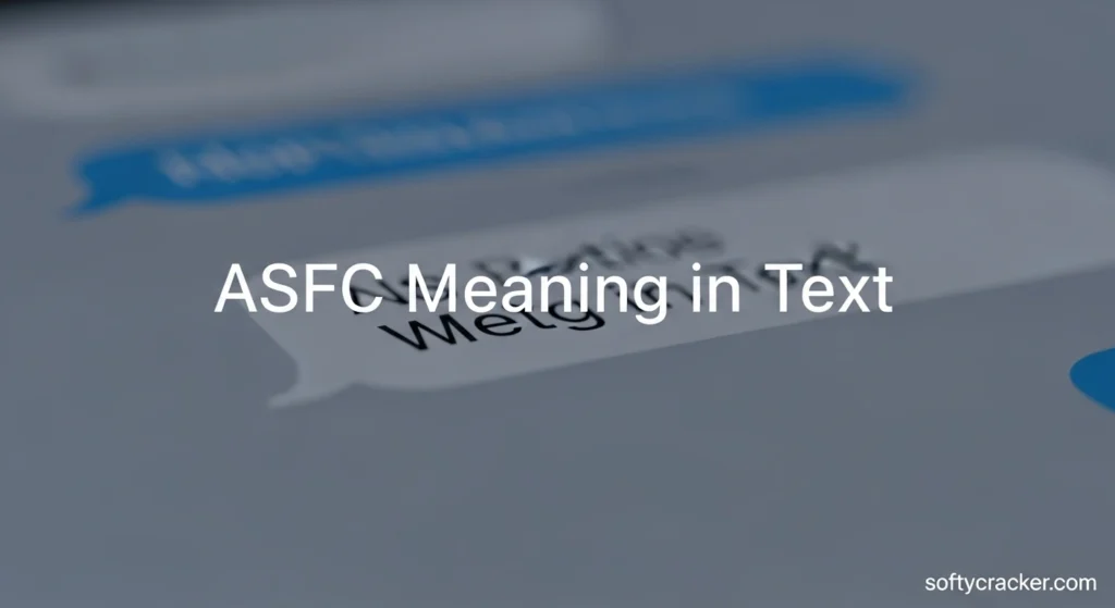 ASFC Meaning in Text