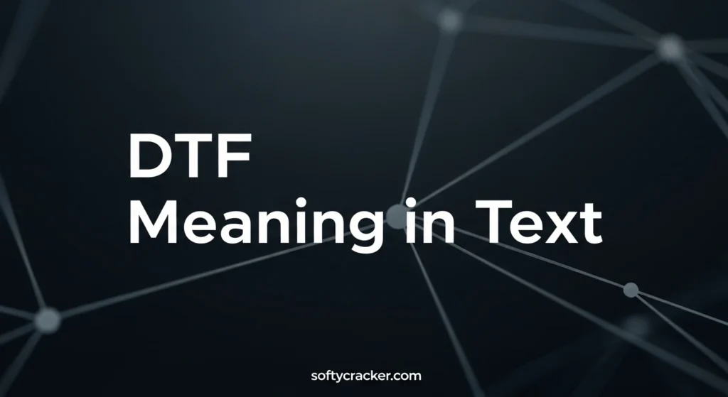 DTF Meaning in Text
