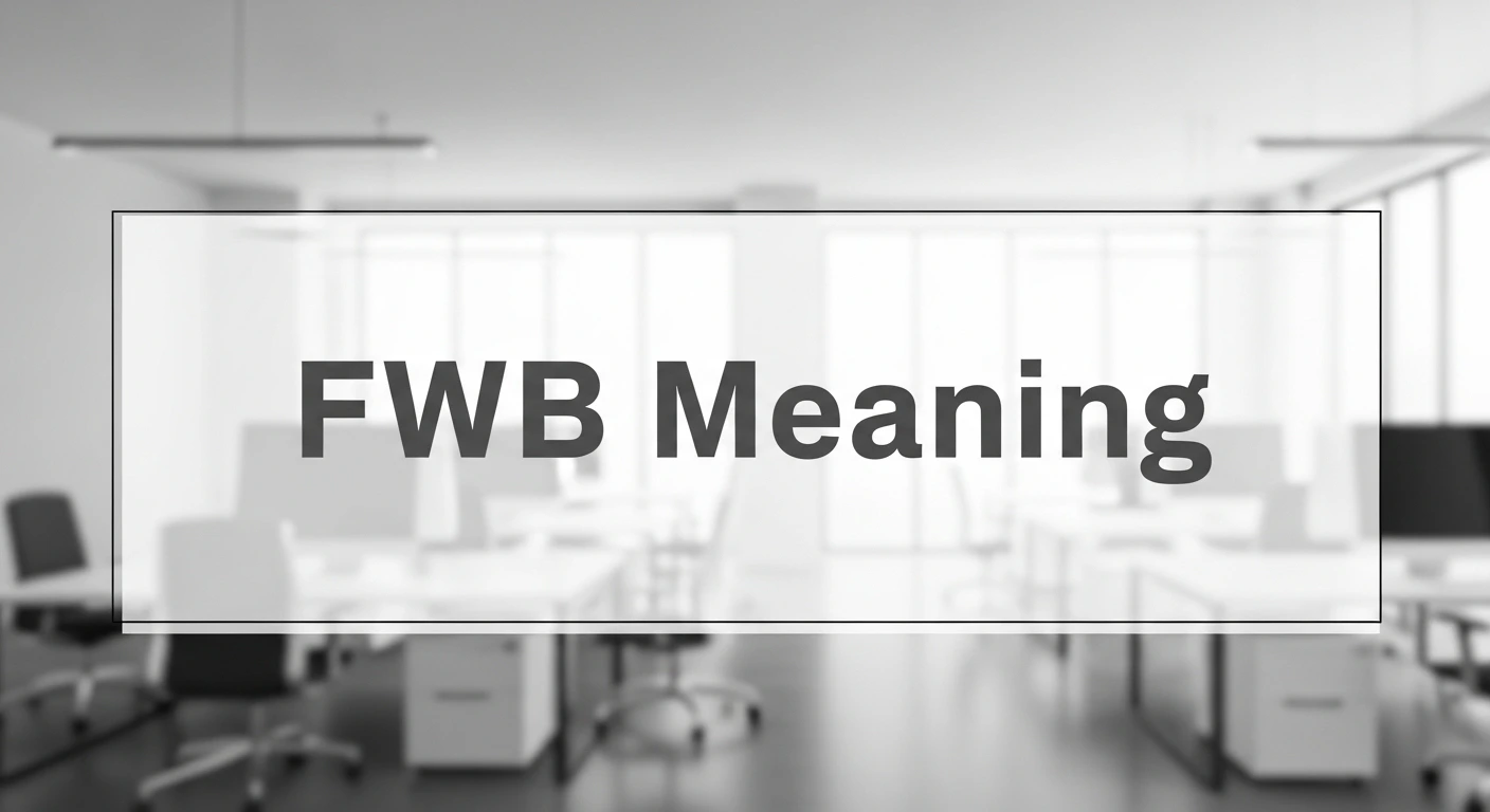 FWB Meaning