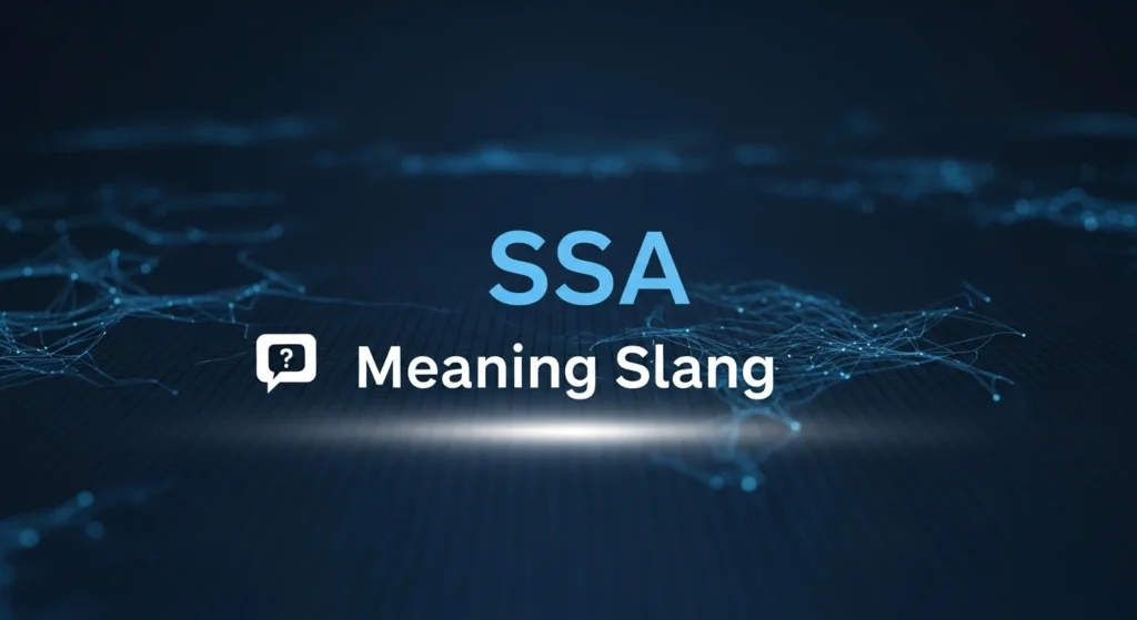 SSA Meaning Slang