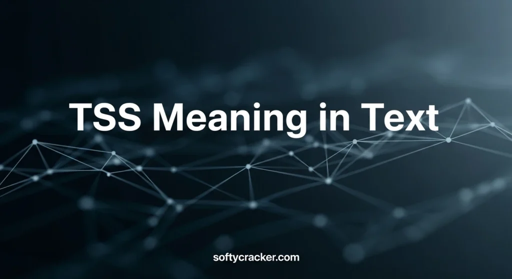 TSS Meaning in Text