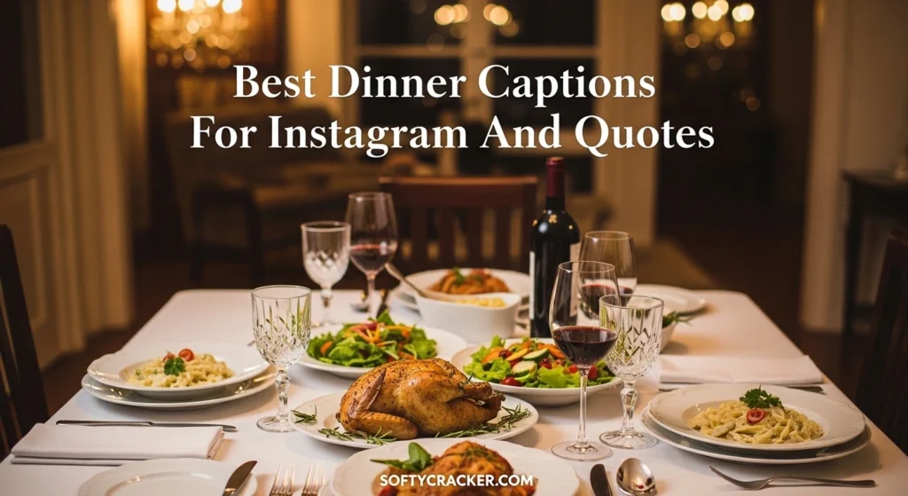 Best Dinner Captions For Instagram And Quotes
