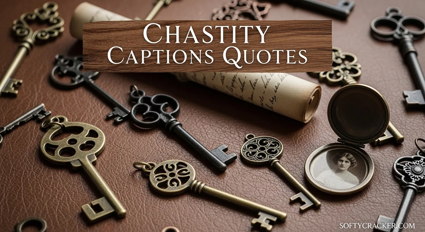 Chastity Captions Quotes