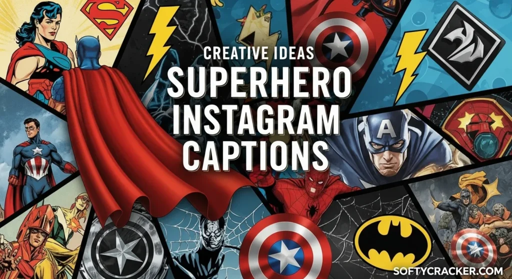 Creative Ideas Superhero Instagram Captions