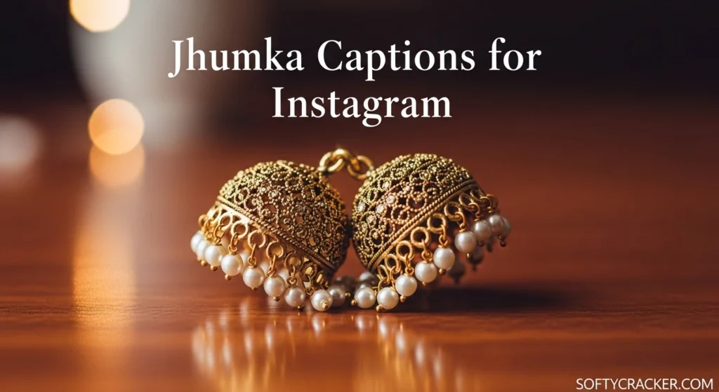 Jhumka Captions for Instagram