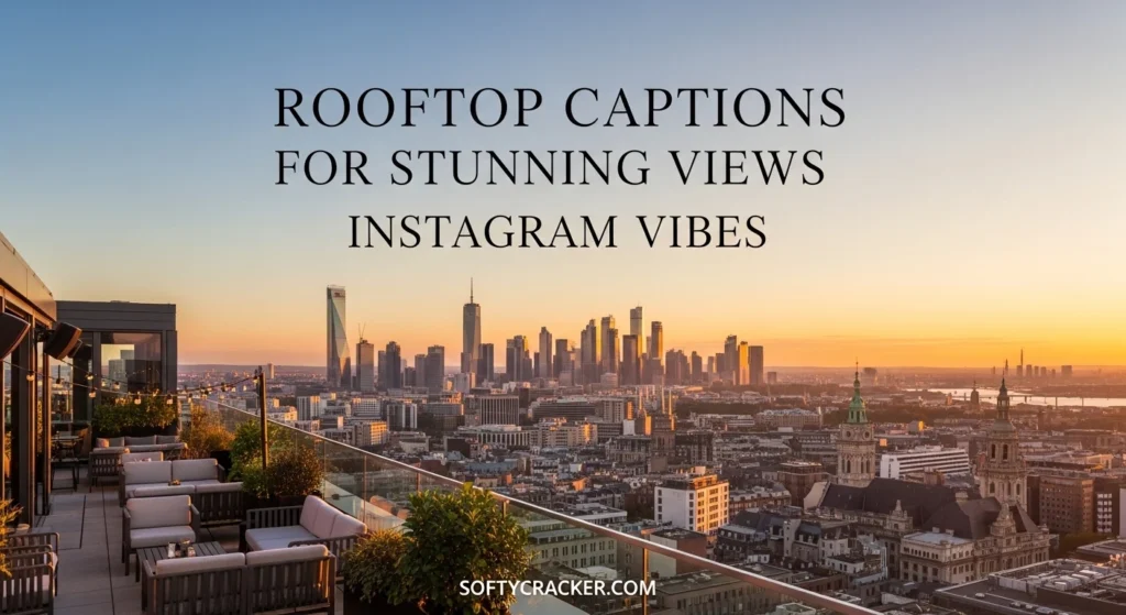 Rooftop Captions for Stunning Views Instagram Vibes