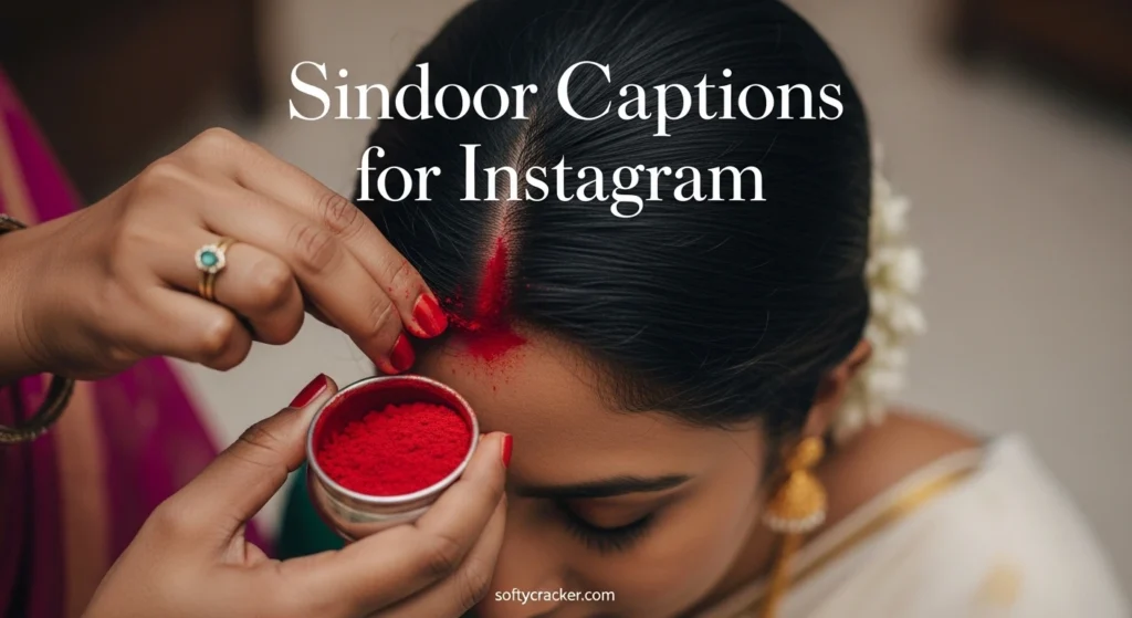 Sindoor Captions for instagram
