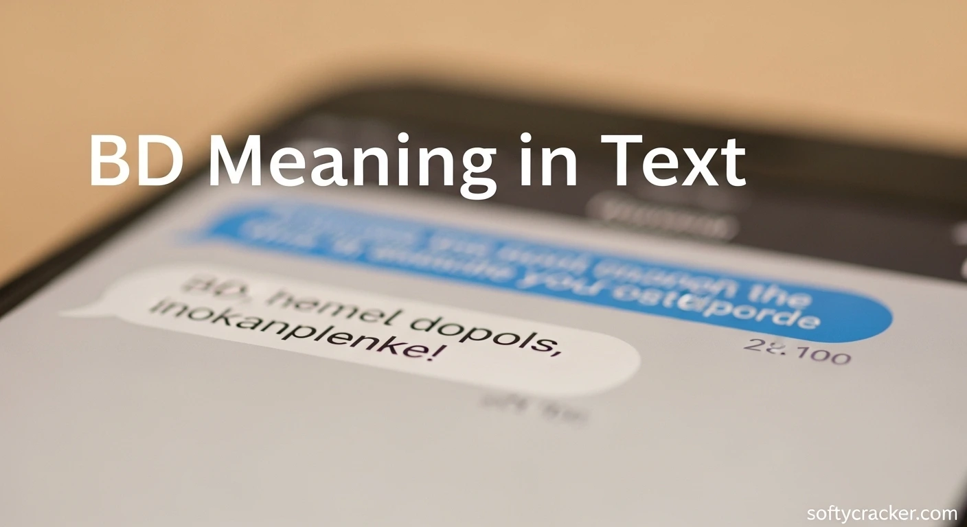 BD Meaning in Text