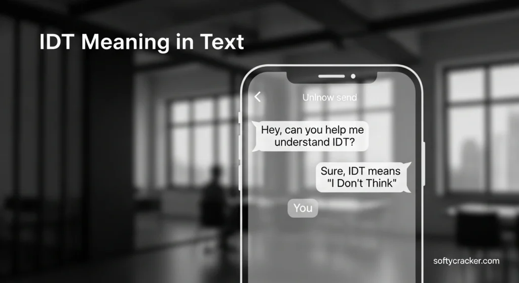 IDT Meaning in Text
