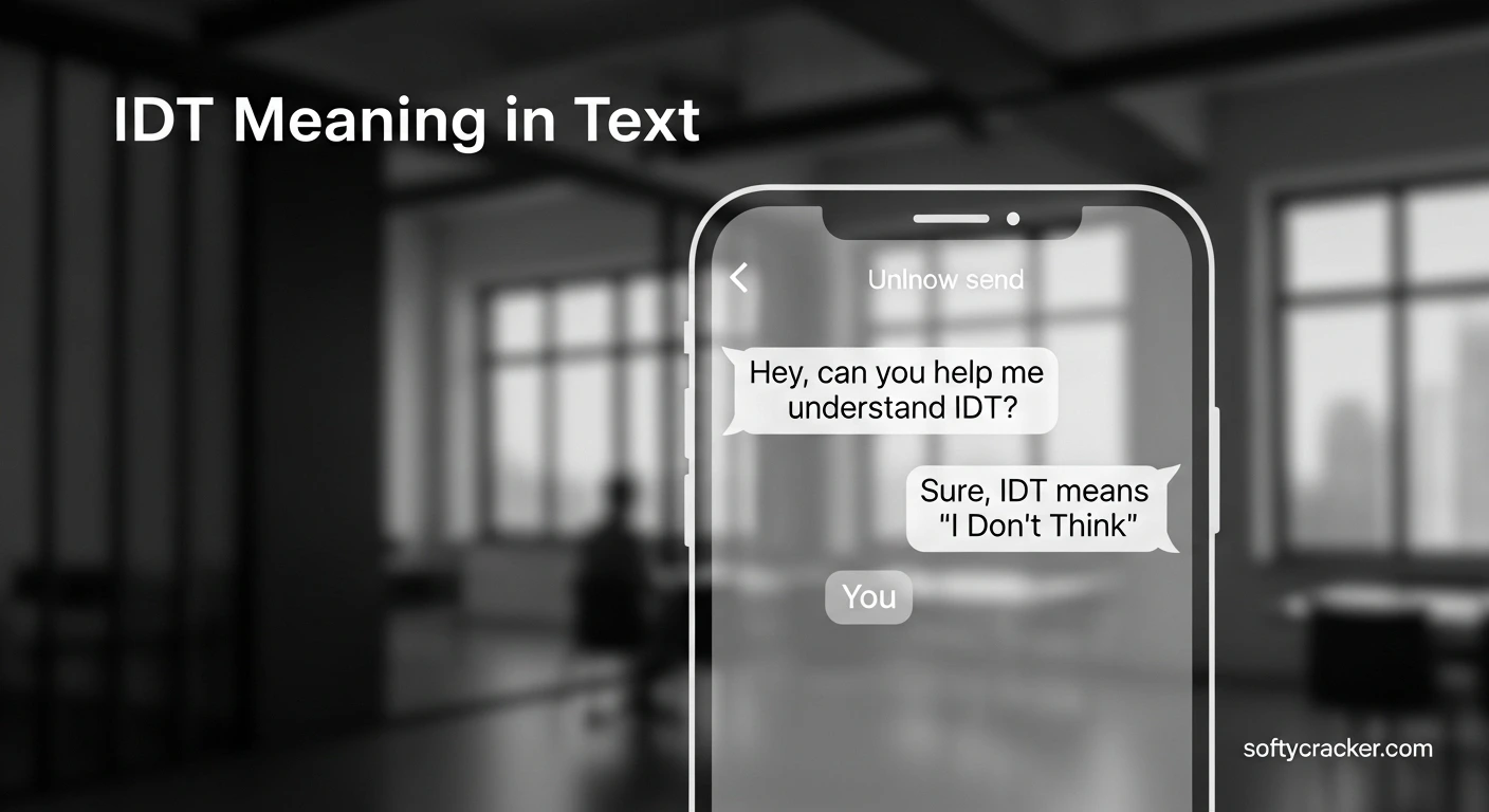 IDT Meaning in Text