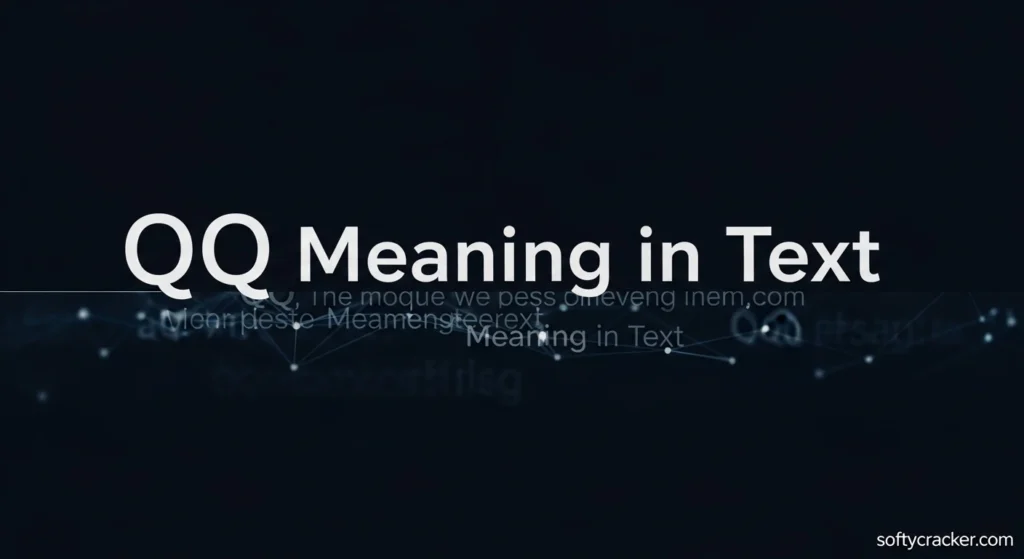 QQ Meaning in Text