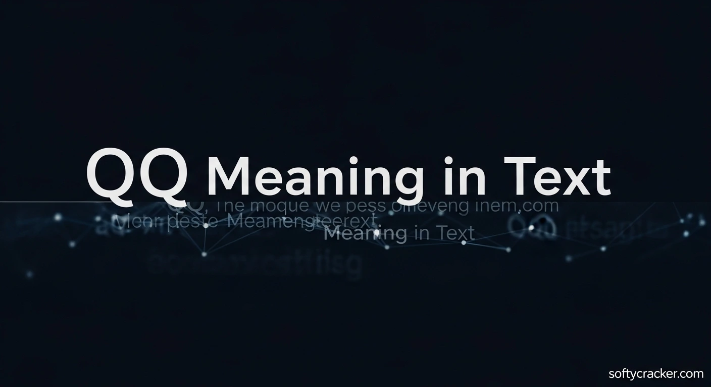 QQ Meaning in Text