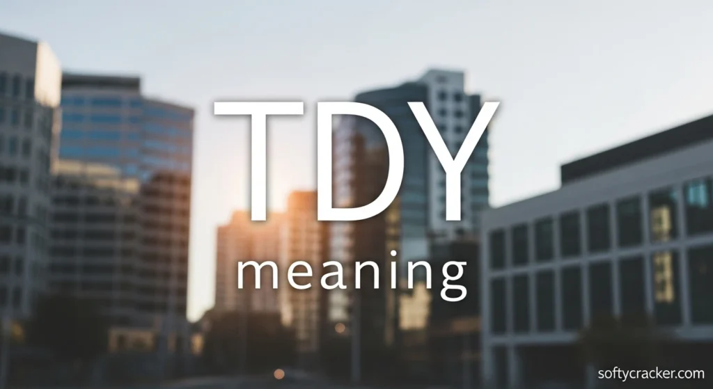 TDY meaning
