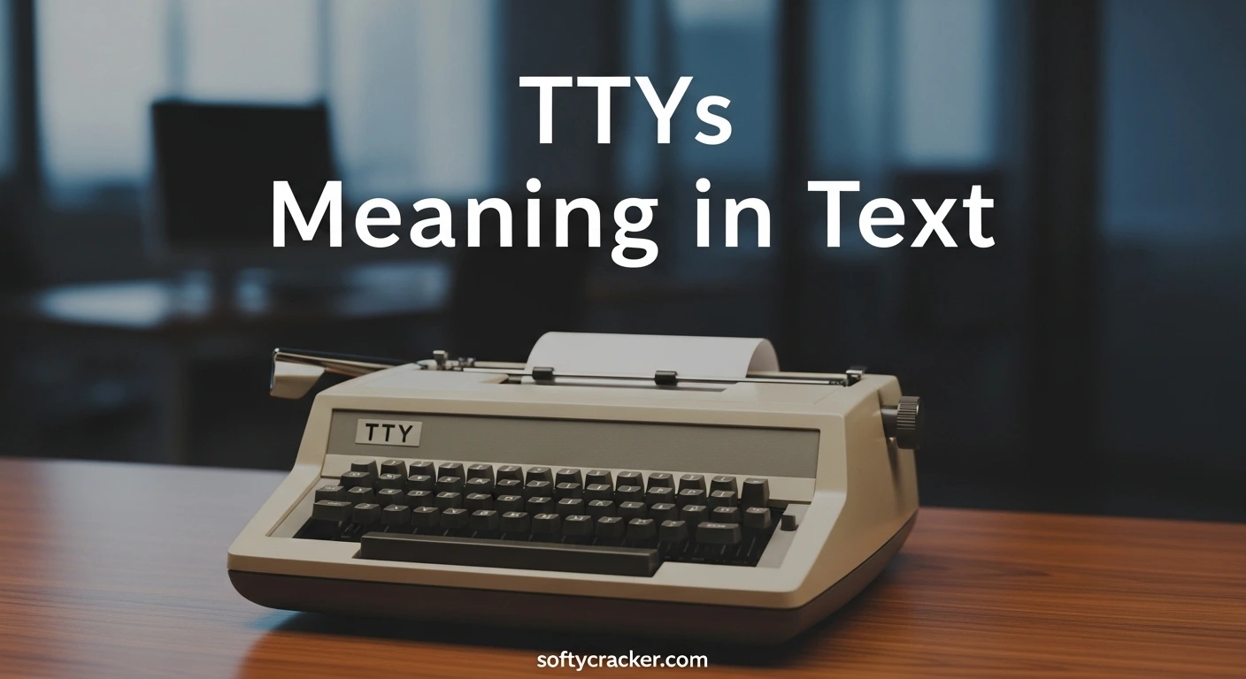 TTYs Meaning in Text