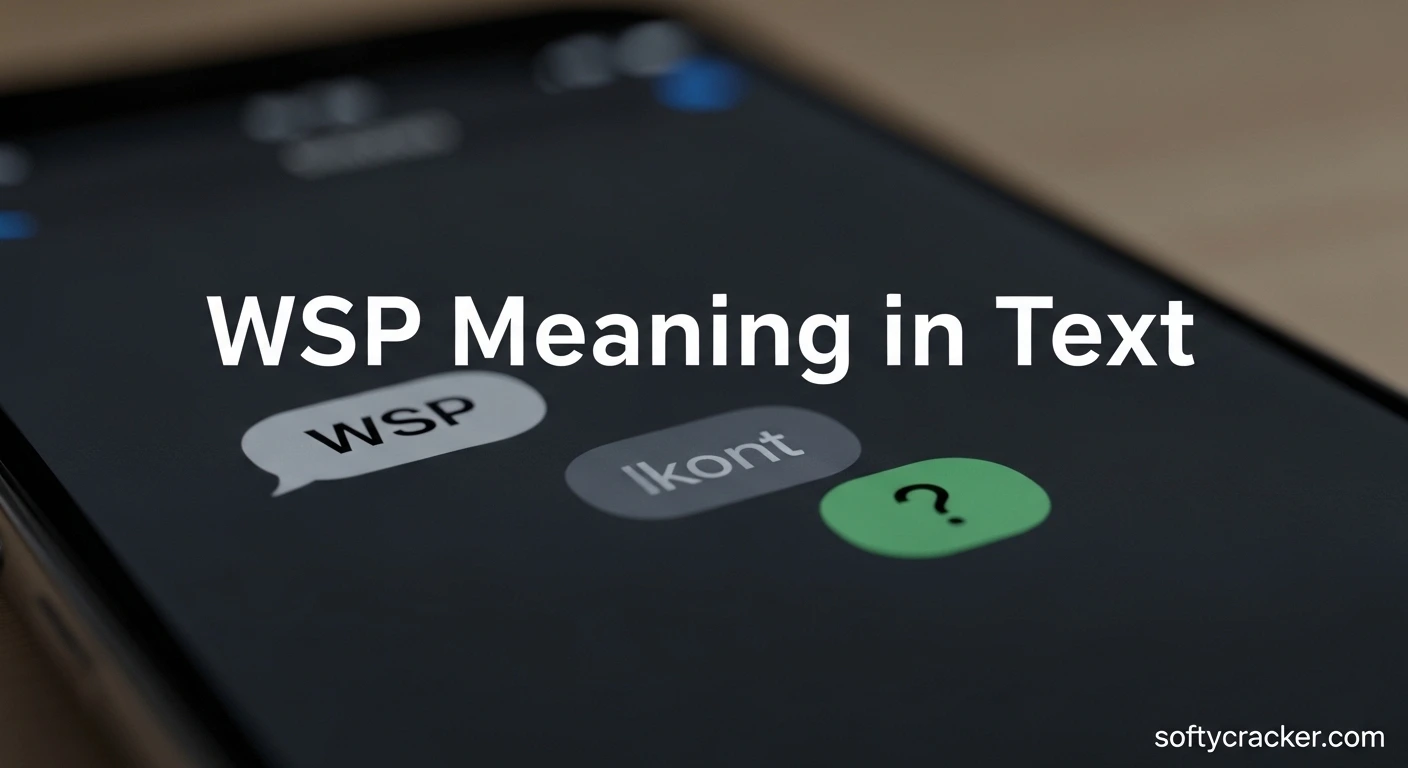 WSP Meaning in Text